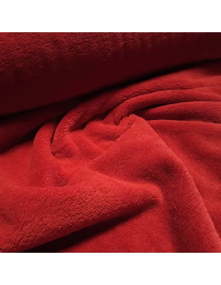 Eponge de bambou doudou, rouge