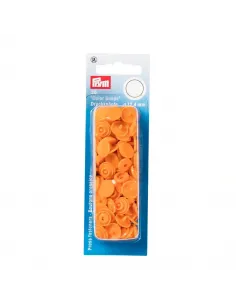 Boutons pression Color Snaps Prym orange | Zephyr Tissus