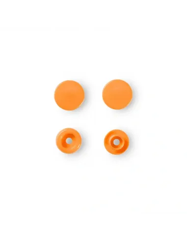 Boutons pression Color Snaps Prym orange | Zephyr Tissus