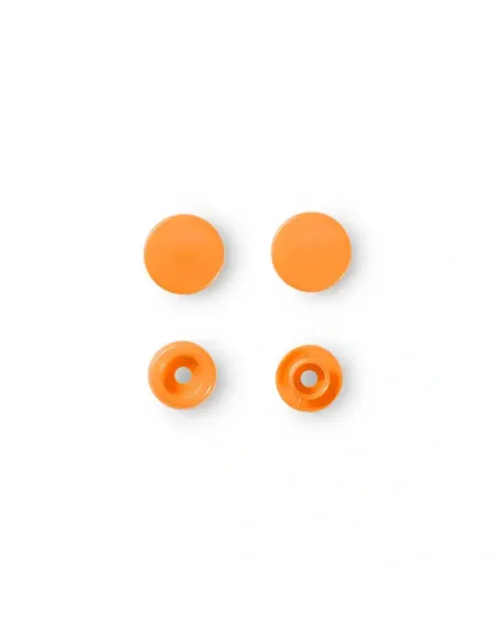 Boutons pression Color Snaps Prym orange | Zephyr Tissus