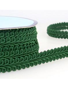 Galon style Chanel, vert bouteille