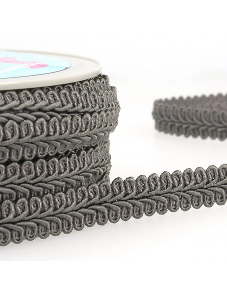 Galon style Chanel, gris