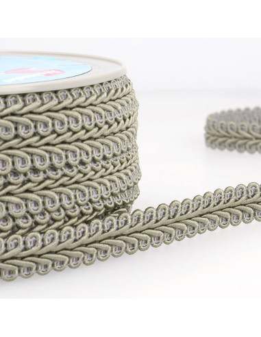 Galon style Chanel, gris clair