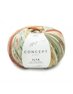 Laine Ilta socks (Katia), Fil à Chaussettes, Coloris au choix, Mérino Superwash & Polyamide