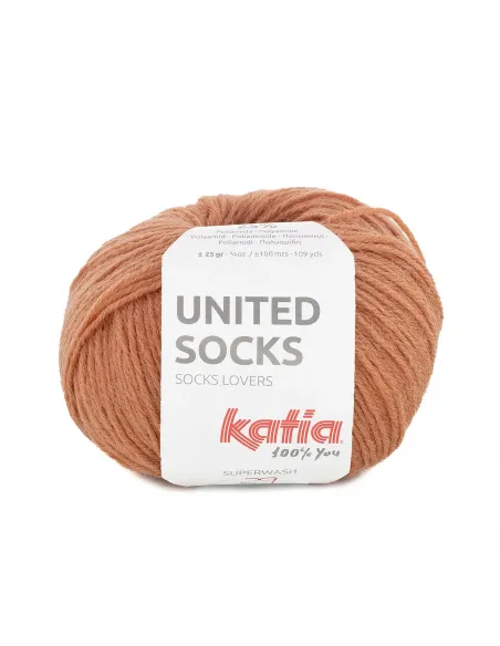 Fil Katia United Socks, coloris au choix, laine superwash pour chaussettes