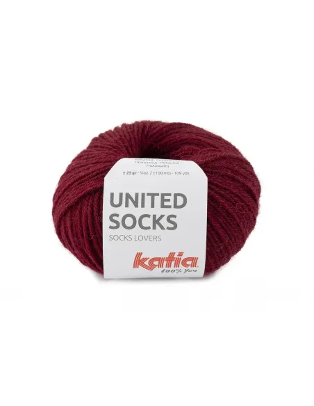 Fil Katia United Socks, coloris au choix, laine superwash pour chaussettes