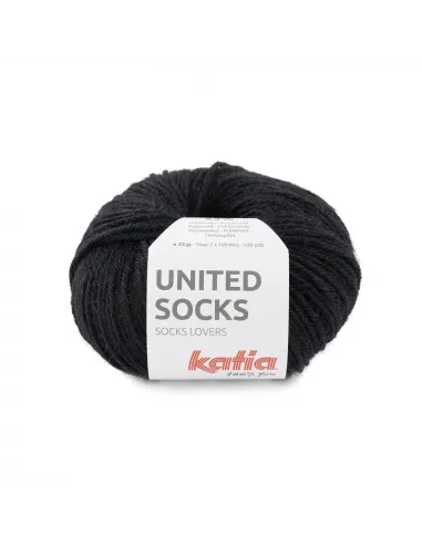 Fil Katia United Socks, coloris au choix, laine superwash pour chaussettes