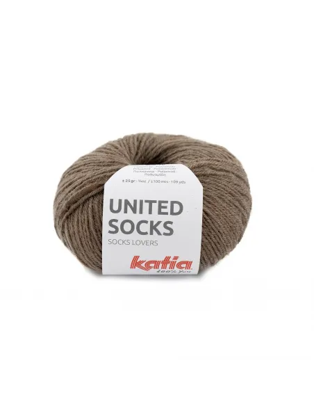 Fil Katia United Socks, coloris au choix, laine superwash pour chaussettes