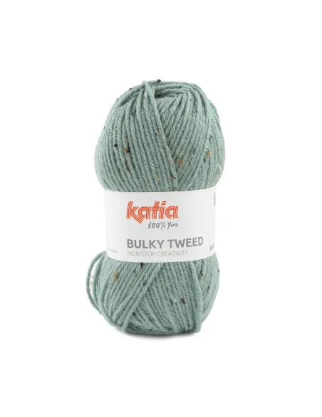 Fil, Katia Bulky Tweed, Couleur au choix, 100g, Laine acrylique