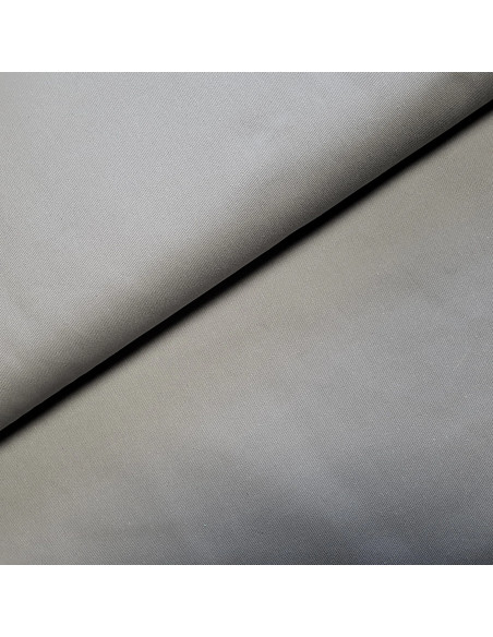 Sergé de coton épais, gris souris