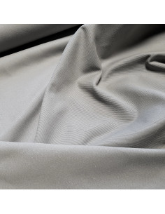 Sergé de coton épais, gris souris 2