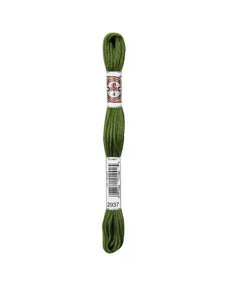 Fil à broder, Retors Mat DMC Art 89, 10 m, Avocat (2937)