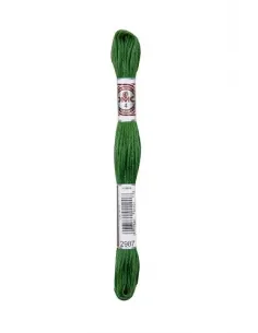 Fil à broder, Retors Mat DMC Art 89, 10 m, Vert basilic (2987)