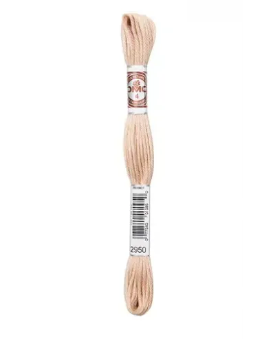 Fil à broder, Retors Mat DMC Art 89, 10 m, Beige cachemire (2950)