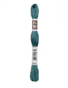 Fil à broder, Retors Mat DMC Art 89, 10 m, Gris vert (2926)