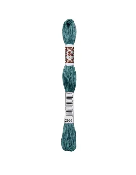 Fil à broder, Retors Mat DMC Art 89, 10 m, Gris vert (2926)