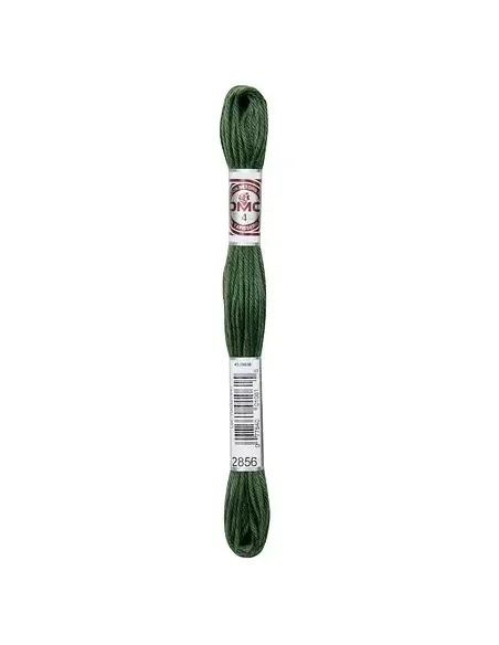 Fil à broder, Retors Mat DMC Art 89, 10 m, Vert de gris (2856)