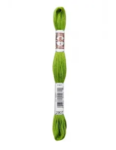 Fil à broder, Retors Mat DMC Art 89, 10 m, Granny smith (2907)