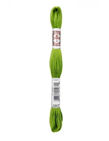 Fil à broder, Retors Mat DMC Art 89, 10 m, Granny smith (2907)