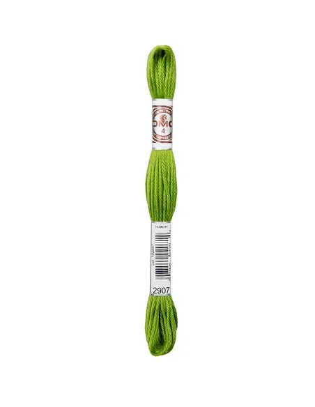 Fil à broder, Retors Mat DMC Art 89, 10 m, Granny smith (2907)