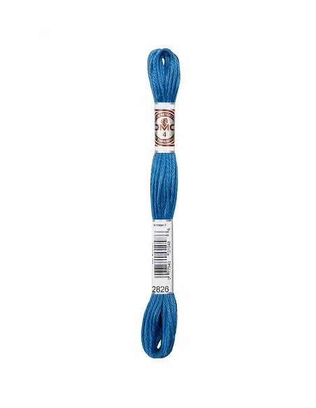 Fil Retors mat, Bleu touareg, 2826