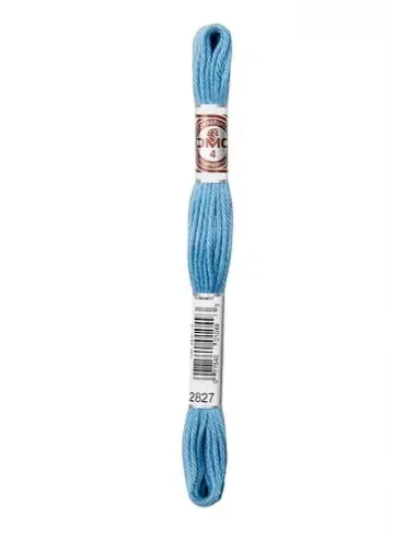 Fil à broder, Retors Mat DMC Art 89, 10 m, Bleu Nattier (2827)