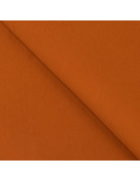 Tissu, Jersey Milano Uni (Ponte de Roma), Terracotta Clair, Laize 150 cm, Viscose Polyamide Stretch Oeko-Tex