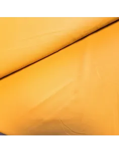 Crêpe léger uni, jaune moutarde