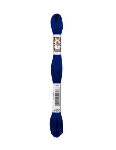 Fil à broder, Retors Mat DMC Art 89, 10 m, Bleu marine (2820)