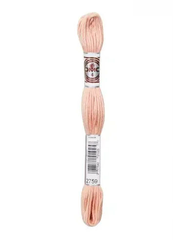 Fil à broder, Retors Mat DMC Art 89, 10 m, Beige rosé (2759)