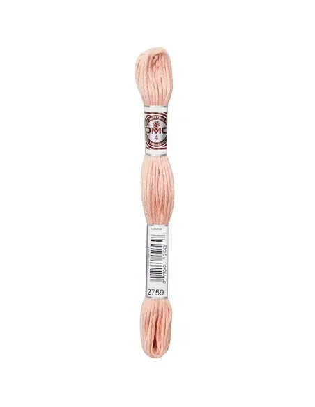 Fil à broder, Retors Mat DMC Art 89, 10 m, Beige rosé (2759)