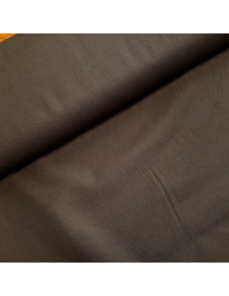 Tissu, Canvas Uni, Marron, Laize 140 cm, 100% Coton 322g/m²