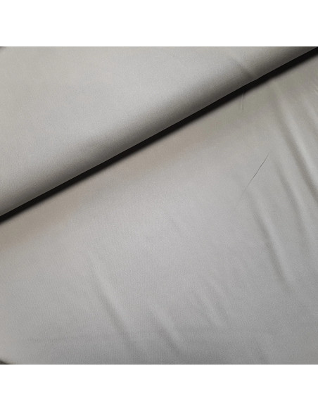 Tissu, Viscose Unie Stretch, Gris, Laize 140 cm, 97% Viscose 3% Elasthanne
