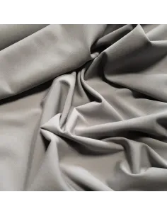 Tissu, Viscose Unie Stretch, Gris, Laize 140 cm, 97% Viscose 3% Elasthanne 2