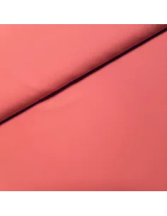 Tissu, Crêpe Léger Uni, Saumon, Laize 147 cm, 100% Polyester