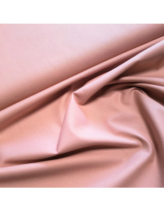 Popeline de coton unie, vieux rose 2