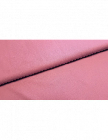 Popeline de coton unie, mauve