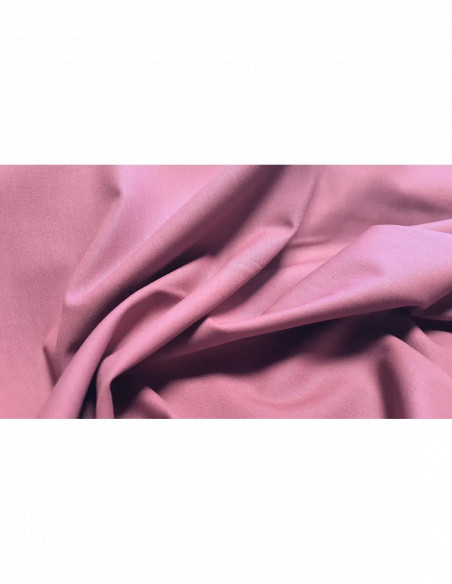 Tissu, Popeline de Coton Unie, Mauve, Laize 150 cm, 100% Coton 130g/m²