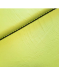Popeline de coton unie, vert citron