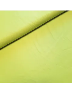 Tissu, Popeline de Coton Unie, Vert Citron, Laize 150 cm, 100% Coton 195g/m²