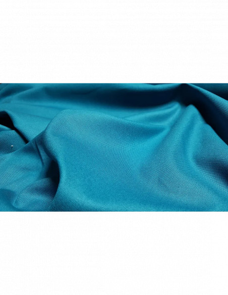 Canvas uni, bleu pétrole