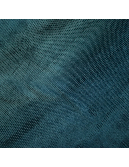 Velours larges côtes, vert canard