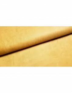 Tissu, Suédine Scuba Unie, Jaune Moutarde, Laize 150 cm, 95% Polyester 5% Spandex