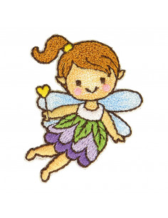 Ecusson thermocollant féérie, fée