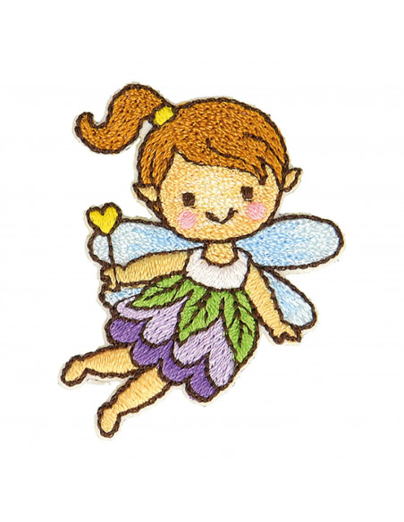 Ecusson thermocollant féérie, fée