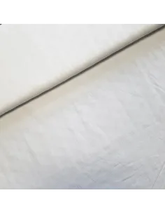 Tissu, Coton Piqué, Blanc, Laize 145 cm, 100% Coton
