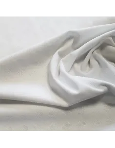 Tissu, Coton Piqué, Blanc, Laize 145 cm, 100% Coton 2