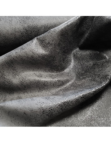 Suédine texturée, gris