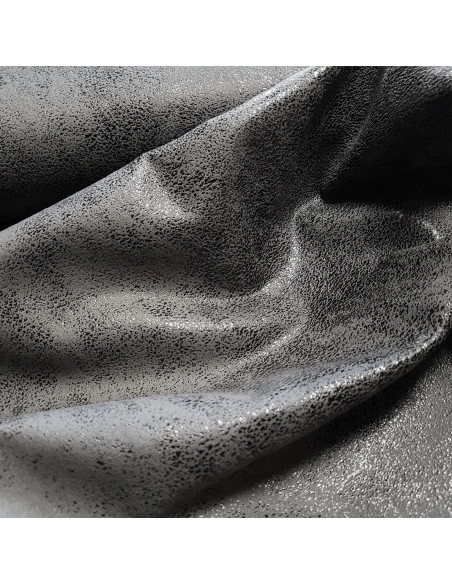 Suédine texturée, gris