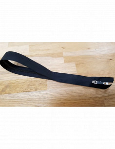 Fermeture Eclair Z44, imperméable, noir, 60cm